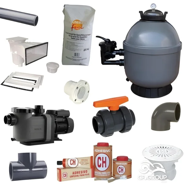 Bazen Easypool PLUS sa ravnim stepenicama